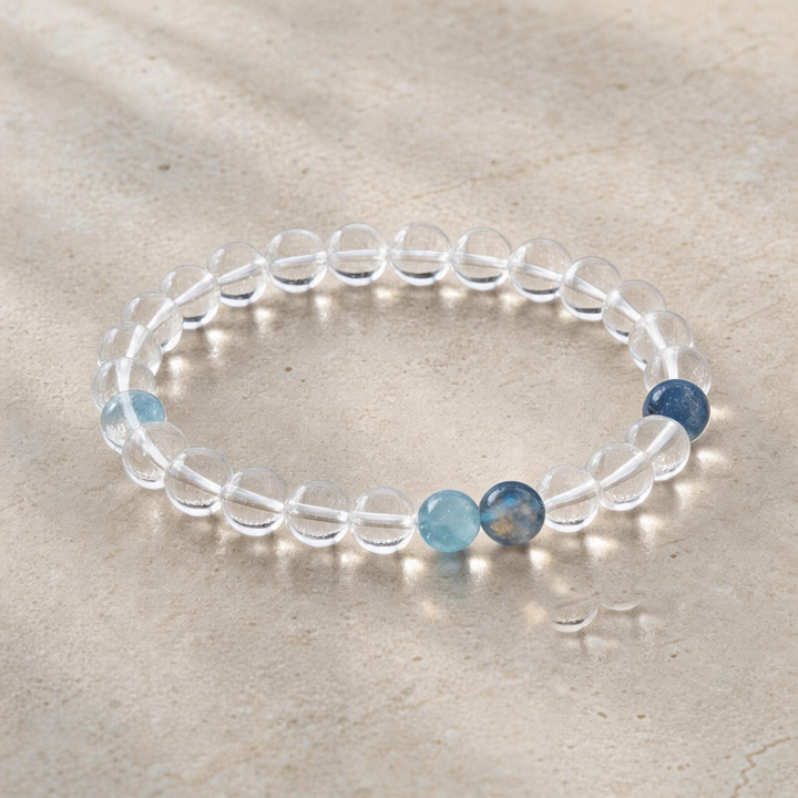 Summer Blue Aquamarine Bracelet
