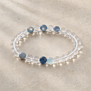 Summer Blue Aquamarine Bracelet
