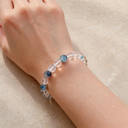 Summer Blue Aquamarine Bracelet